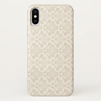 Seamless Floral Ornament iPhone X Case