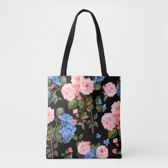 Seamless floral pattern in victorian style. Bouque Tote Bag (Front)