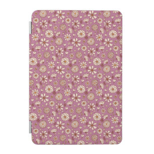 Seamless Floral pattern maroon iPad Mini Cover