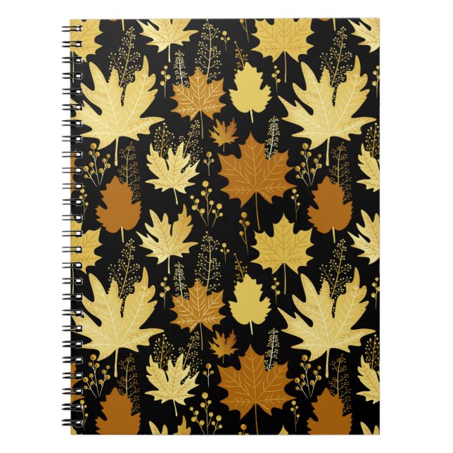 Seamless floral pattern notebook (Front)