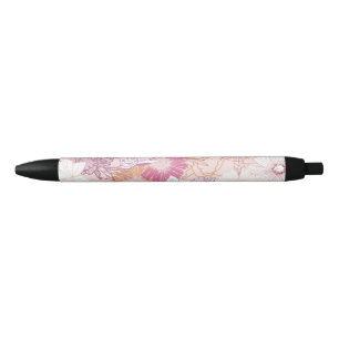 Seamless Floral Pen