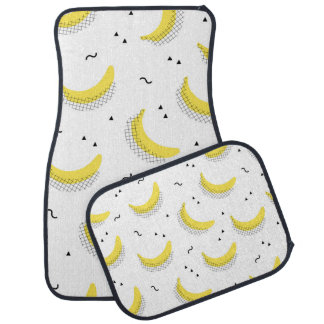 seamless fruit kids background. Abstract geometri Car Floor Mat