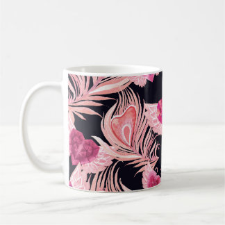 Seamless Gentle Watercolor Valentine's Pattern Coffee Mug