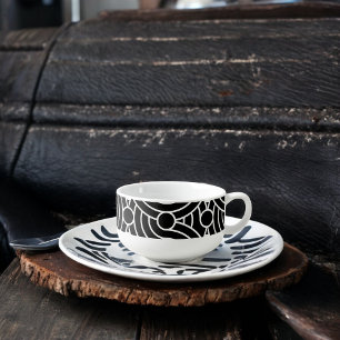 Seamless Geometric Circles  Soup Mug