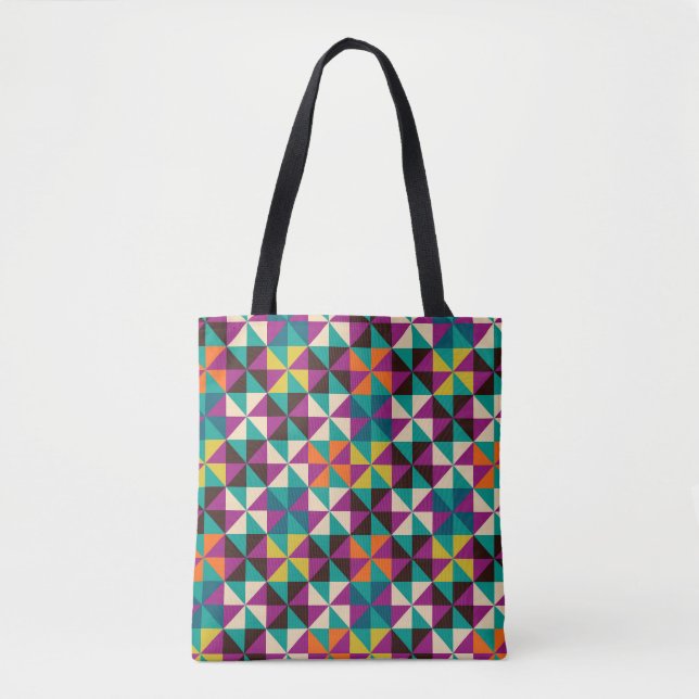 Seamless Geometric, Modern Pattern Design. Tote Bag (Front)