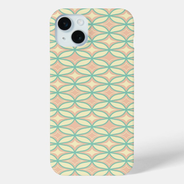  Seamless geometric pattern in diamond shapes  Case-Mate iPhone Case (Back)