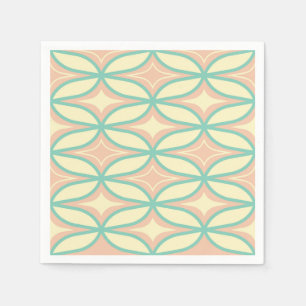Seamless geometric pattern in diamond shapes Napkins