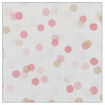 Seamless Girly Pink &amp; Light Brown Confetti Fabric