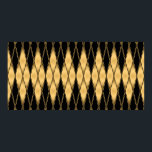 Seamless gold and black shapes pattern poster<br><div class="desc">Seamless gold and black shapes pattern</div>