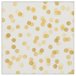 Seamless Gold Confetti Fabric