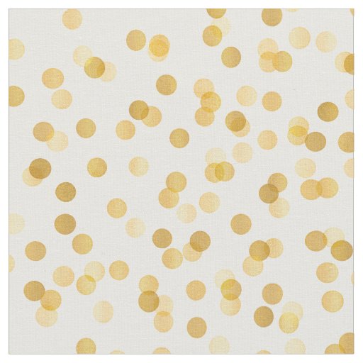 Seamless Gold Confetti Fabric