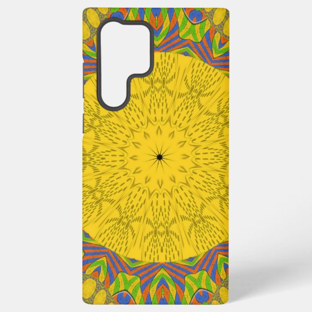 Seamless Golden ornamental. Samsung Galaxy Case (Back)