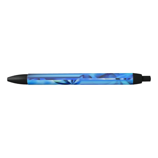 Seamless Graphic Design - blue black I Pen (Front)