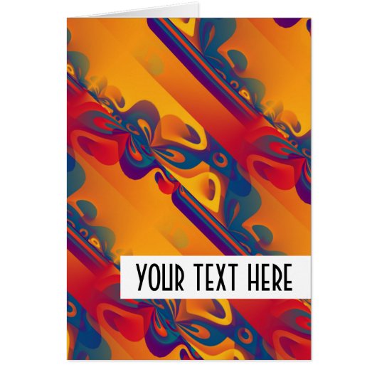 Seamless Graphic Design - yellow red I Cards (Front)