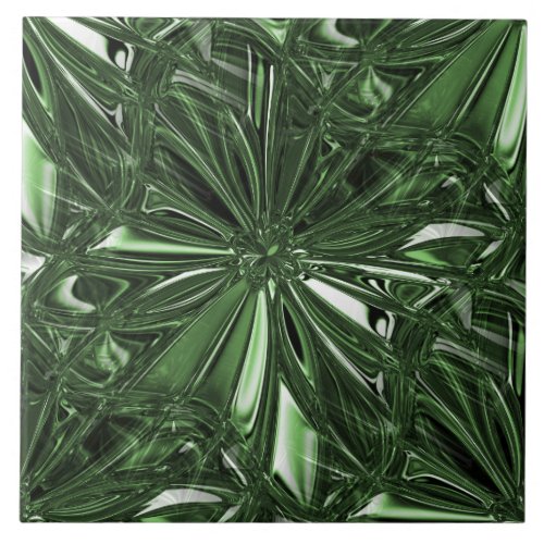 Seamless Green Ceramic Tile