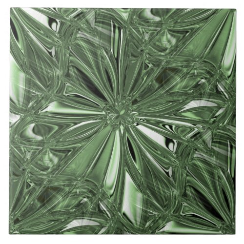 Seamless Green Ceramic Tile