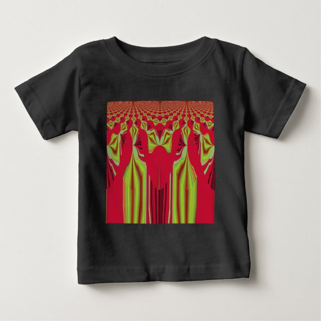 Seamless Hakuna Matata design Baby T-Shirt (Front)