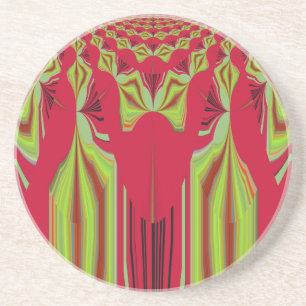 Seamless Hakuna Matata design Drink Coaster