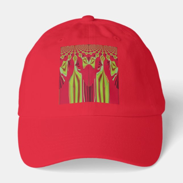 Seamless Hakuna Matata design Hat (Front)