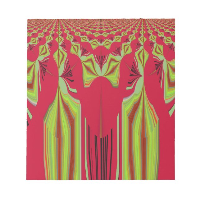 Seamless Hakuna Matata design Notepad (Front)