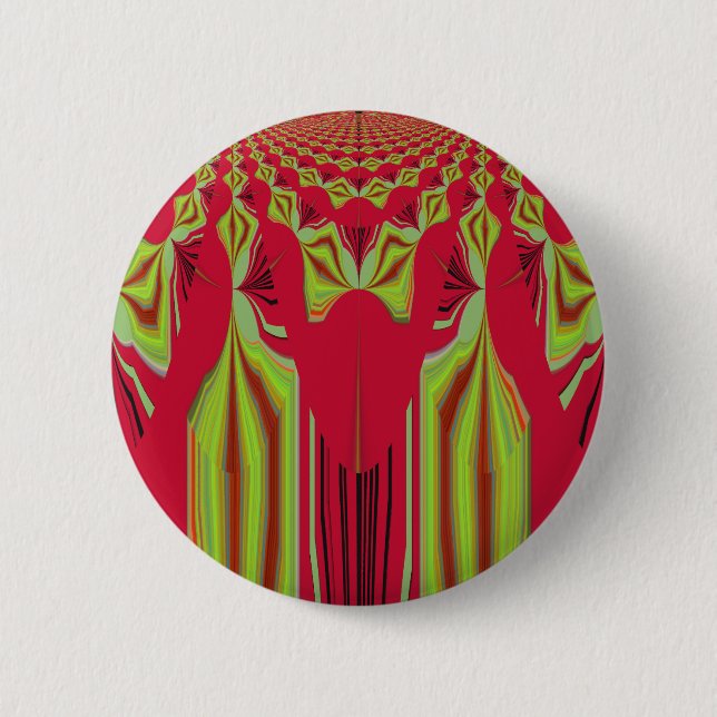 Seamless Hakuna Matata design Pinback Button (Front)