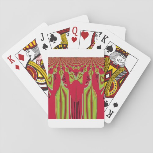Seamless Hakuna Matata design Playing Cards