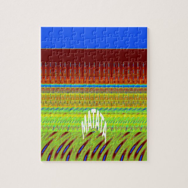 Seamless Have a Nice Day and a Better Night Jigsaw Puzzle (Vertical)