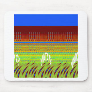 Seamless Have a Nice Day and a Better Night Mouse Pad