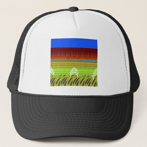 Seamless Have a Nice Day and a Better Night Trucker Hat
