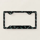 Seamless Ivy pattern License Plate Frame