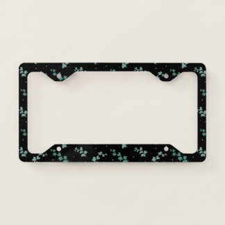Seamless Ivy pattern License Plate Frame