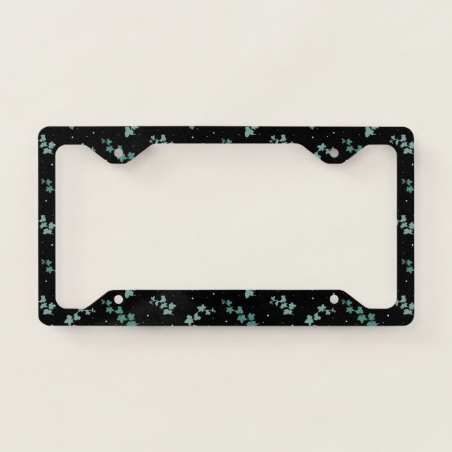 Seamless Ivy pattern License Plate Frame (Front)