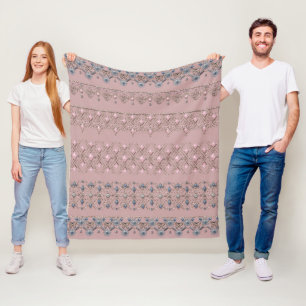 Seamless jewelry beads crystals glitter shine sequ fleece blanket