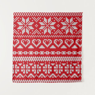 Seamless knitting pattern Norway festive sweater d Tapestry