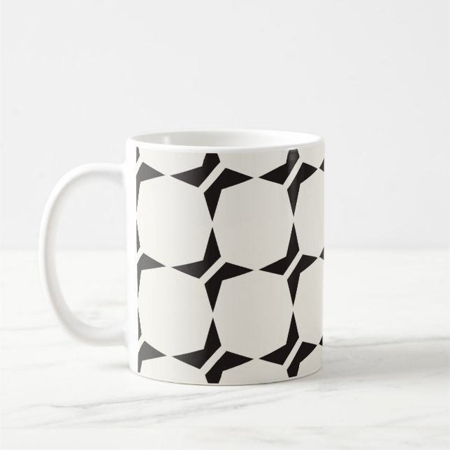 seamless lattice pattern. Modern stylish texture.  Coffee Mug (Left)