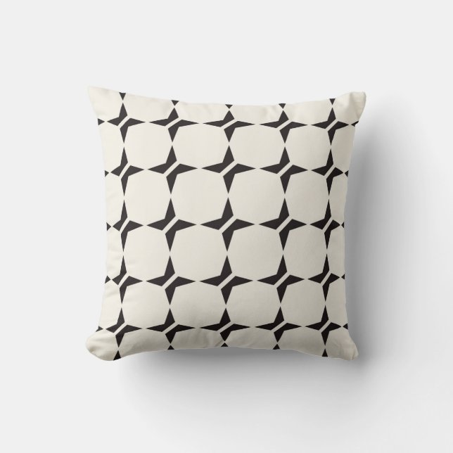 seamless lattice pattern. Modern stylish texture.  Throw Pillow (Front)