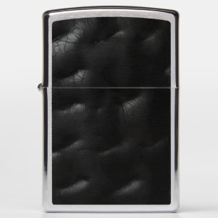 Seamless leather texture pattern zippo lighter