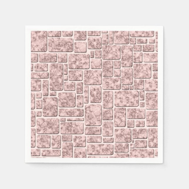 Seamless marble tile ceramic granite patches stone napkins (Front)