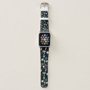 seamless mini floralabstract,background,blossom,de apple watch band
