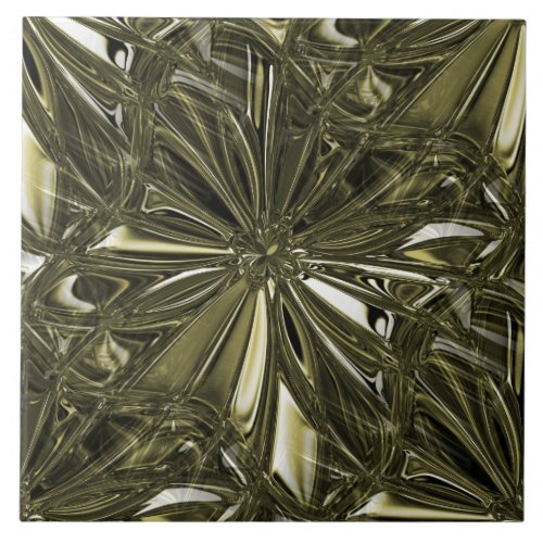 Seamless Olive Gold Ceramic Tile