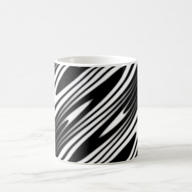 seamless organic pattern design color morph mug  (Center)