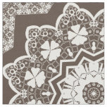 Seamless ornamental black gray decor decoration ti fabric