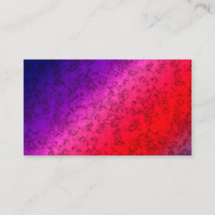 Seamless ornamental marble gradient pink purple ye business card