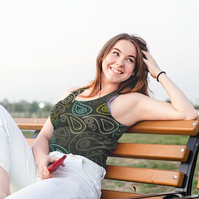 Seamless paisley tank top (Creator Uploaded)