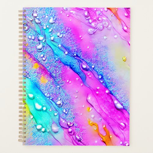 Seamless Pastel Grunge Paint Scrapings Planner