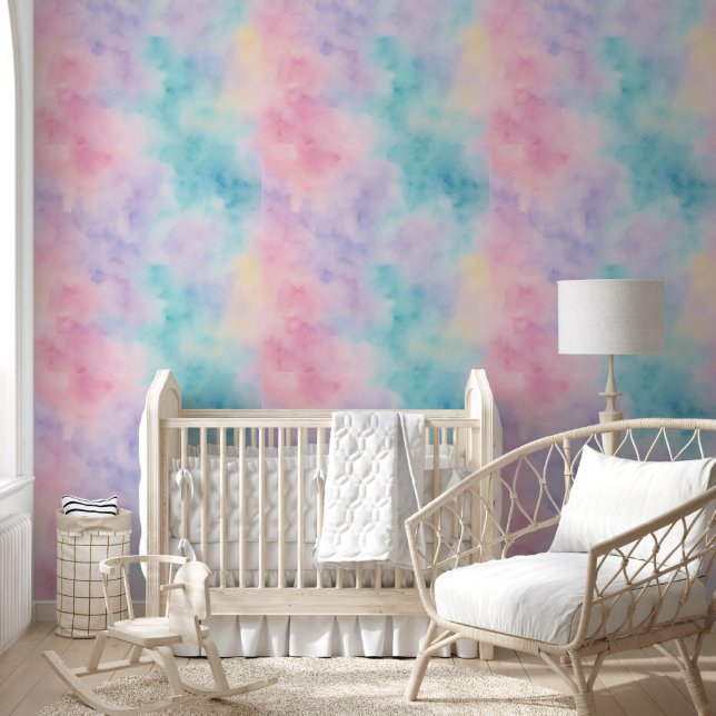 Seamless Pastel Watercolor Wallpaper Wallpaper (Kids)