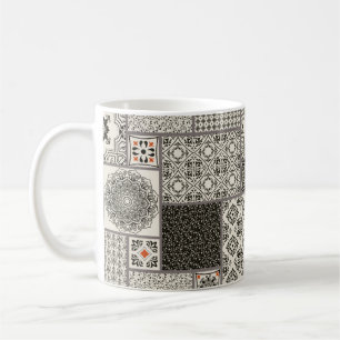 Seamless patchwork tile with Islam, Arabic, Indian Coffee Mug