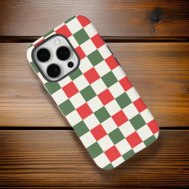 Seamless pattern checkerboard iPhone / iPad case (Creator Uploaded)
