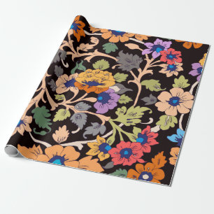 seamless pattern. classic islamic floral ornament. wrapping paper