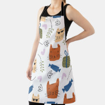 Seamless Pattern Cute Cats